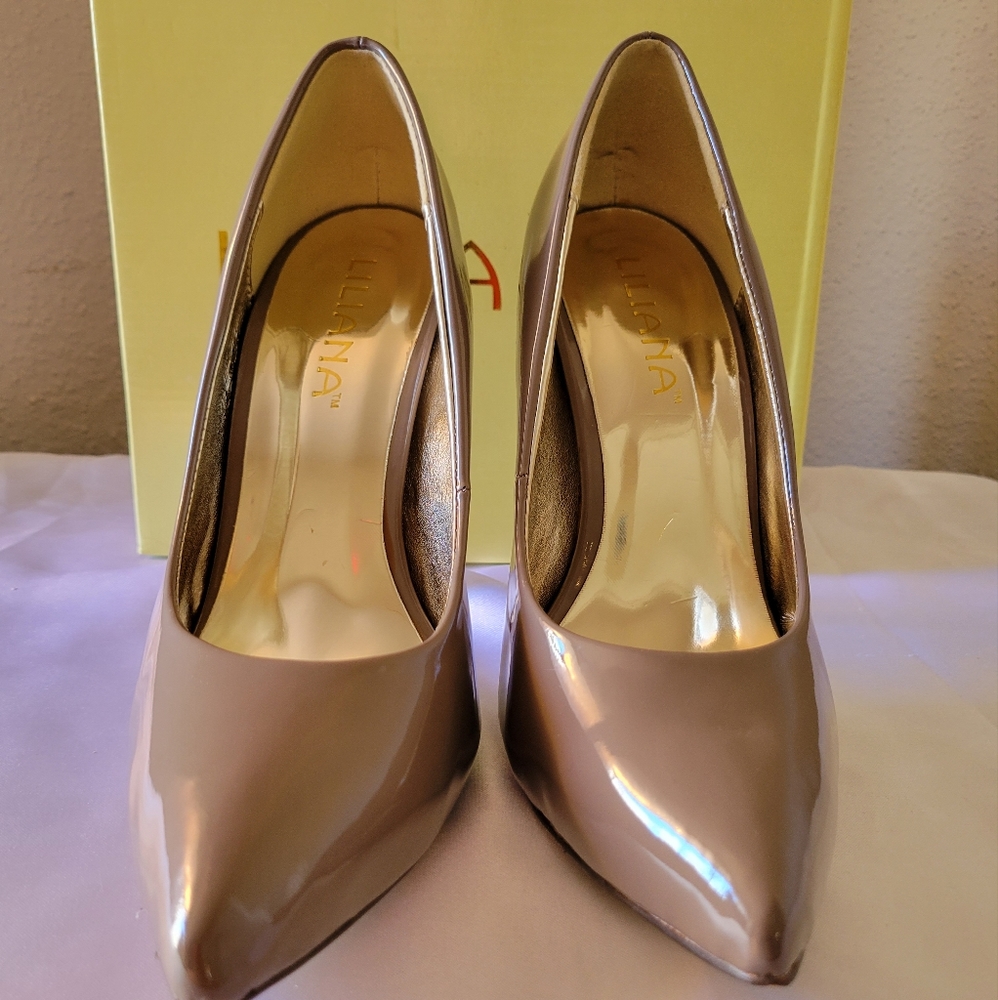 Liliana Women's Taupe Heel 8.5